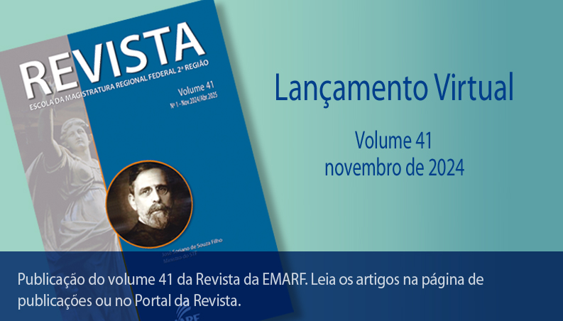 Publicação do volume 41 da Revista da EMARF