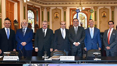 Theophilo Miguel, Ferreira Neves, Ivan Athié, Messod Azulay, Reynaldo Fonseca, Aluisio Mendes e Marcus Abraham