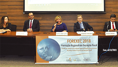mesa de abertura do FOREXEC 2018