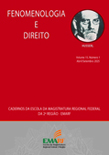 Capa do Carderno de Fenomenologia e Direito