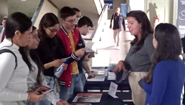 Equipe de estágio da EMARF orienta estudantes de Direito sobre o estágio jurídico da Escola