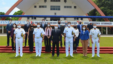 Turma do CFI 2020 no Complexo Naval da Ilha do Gornador